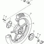 XV1100W/XV1100WC Переднее колесо