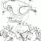 XV1100W/XV1100WC Топливный бак  (только шт. Калифорния)