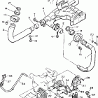 XV1100W/XV1100WC Выхлопная система