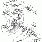 FZR 400S Заднее колесо