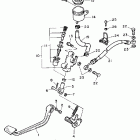 FJ1200W Задний торм цилиндр