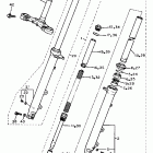 FZR 400S Передняя вилка