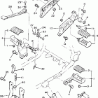 VMX12W/VMX12WC Подножки