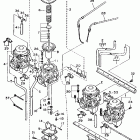 FJ1200W Карбюратор (только шт. Калифорния)