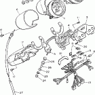 XV1100W/XV1100WC Спидометр