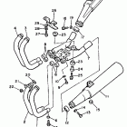 FJ1200W Выхлопная система