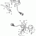 FZR600R Рулевые переключатели