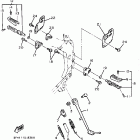 FZR 400S Подножки