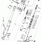 XVZ 1300 Передняя вилка