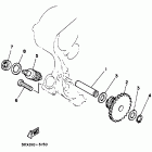 XT 350 Тахометр