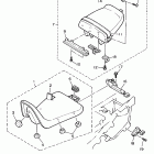 FZR600R Сидение