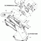 FZR600R Радиатор и Патрубки