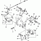 TW 200 Подножки