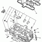 FJ1200W Головка цилиндра