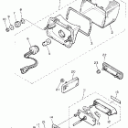 YX600W Radian Фонарь задний