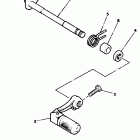 YZ 125 Вал переключения