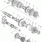 FZR600R Трансмиссия