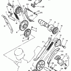 Virago 750 Цепь механизма газораспределения