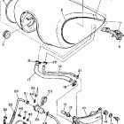 XV1100W/XV1100WC Топливный бак