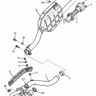 XT 600 Выхлопная система