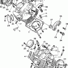 XV1100W/XV1100WC Головка цилиндра