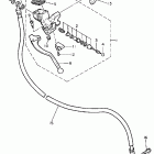 FZR1000 Главный тормозной цилиндр перед.