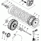 YZ 490 Сцепление