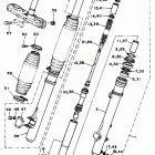 YZ 490 Передняя вилка