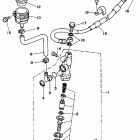 YZ 250WR Задний торм цилиндр