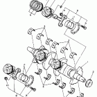 FZR 400S Коленчатый вал и Поршень