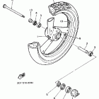 FJ1200W Переднее колесо