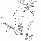 YZ 490 Главный тормозной цилиндр,передний