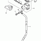 YZ 80 Главный тормозной цилиндр,передний