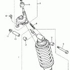 FJ1200W Амортизаторы задние