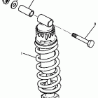 FZR 400S Амортизаторы задние