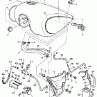 XV 1100 Топливный бак  (только шт. Калифорния)