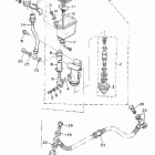 XVZ 1300 Задний торм цилиндр