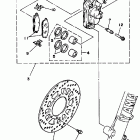YZ490W Передний тормозной суппорт