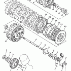 XV 1100 Сцепление