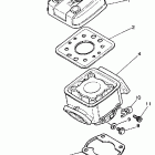 DT 50 Цилиндр и головка цилиндра