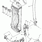 YZ 80 Радиатор и Патрубки