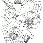 XV 250 Cylinder head (california model only)