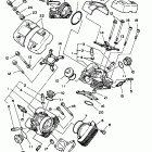 XV 250 Cylinder head (non-california model)