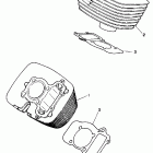 XV 250 Cylinder (california model only)