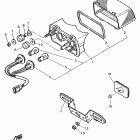 FZR600R Фонарь задний
