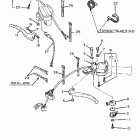 XT 600 Рулевые переключатели