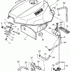 FZR1000 Топливный бак