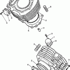 XV1100W/XV1100WC Цилиндр