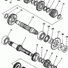 YZ490W Трансмиссия