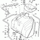 VMX12W/VMX12WC Топливный бак  (только шт. Калифорния)